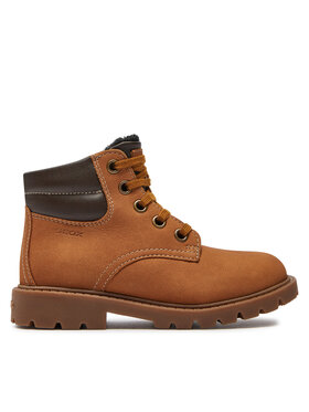 Geox Schnürstiefeletten Geox J Shaylax B. B J46FAB 032BC C0930 S Braun