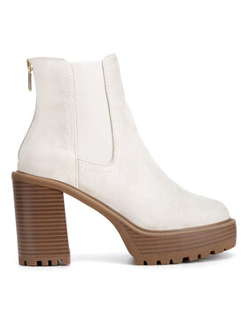 Nine West Īsie zābaki Nine West WFA3374-1 Écru