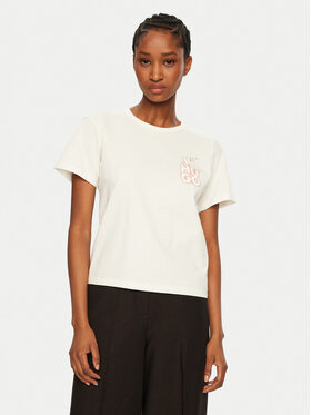 HUGO HUGO Camiseta Destrel_1 50534246 Écru Regular Fit