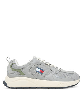 Tommy Jeans Sneakersy Tommy Jeans Tjm Runner EM0EM01581 Šedá