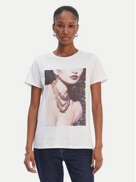 Guess Guess Футболка W6RI57 K9RM1 Білий Classic Fit