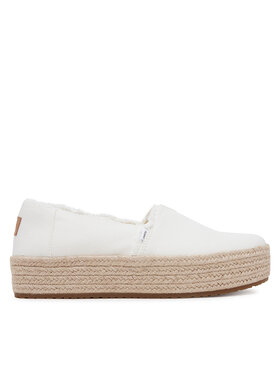 Toms Espadrillas Toms Valencia 10019795 Bianco