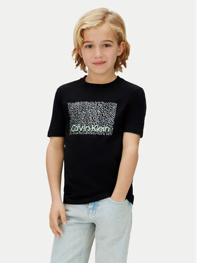 Calvin Klein Jeans Calvin Klein Jeans Camiseta Perforation LVCKSJA04B Negro Regular Fit