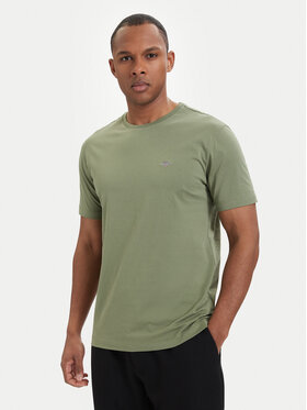 Gant Gant Camiseta Shield  2003184 Verde oscuro Regular Fit