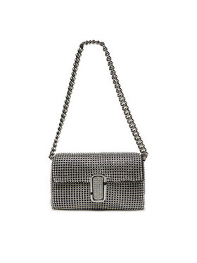 Marc Jacobs Kabelka Marc Jacobs The Rhinestone J Marc Mini Shoulder Bag H912M06RE22 Strieborná