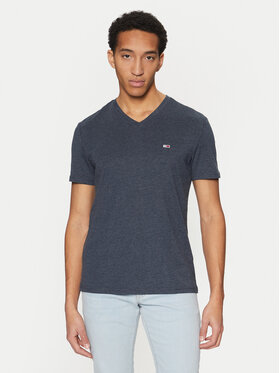 Tommy Jeans Tommy Jeans T-Shirt Jaspe DM0DM20364 Dunkelblau Slim Fit