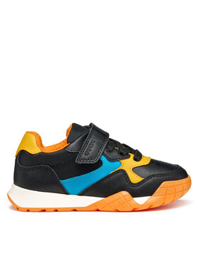 Geox Sneakersy Geox J Rann-E J56NEC 054FU C9280 S Čierna