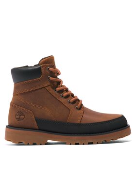 Timberland Turistická obuv Timberland Courma Kid Boot W/ Rand TB0A5XJ9F131 Hnědá