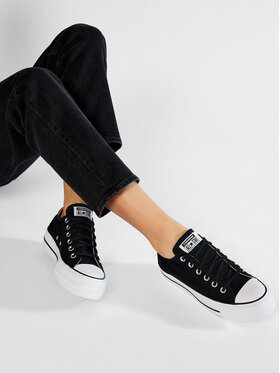 Converse Кеди Converse Chuck Taylor All Star Lift Ox 560250C Чорний