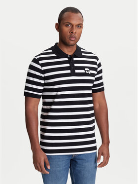 KARL LAGERFELD KARL LAGERFELD Polo marškinėliai 745023 553231 Juoda Regular Fit