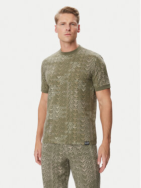 EA7 Emporio Armani EA7 Emporio Armani Camiseta 7M002819 AF12874 F7011 Verde Regular Fit
