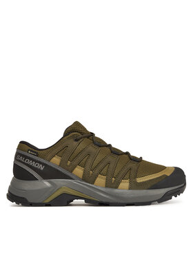 Salomon Trekingová obuv Salomon X-Adventure Recon Gore Tex L47813200 Zelená