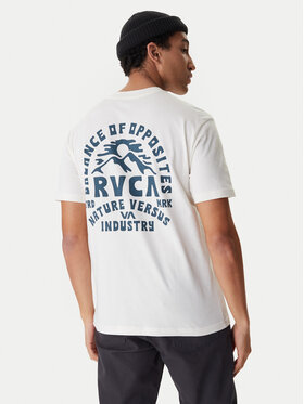 RVCA RVCA Camiseta EVYZT00297 Écru Regular Fit