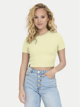 ONLY ONLY Футболка Betty 15311891 Жовтий Regular Fit