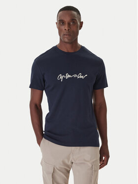 G-Star Raw G-Star Raw Póló G-Script D25150-C812 Sötétkék Regular Fit