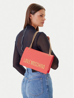 LOVE MOSCHINO Дамска чанта LOVE MOSCHINO JC4192PP1MKD0464 Коралов