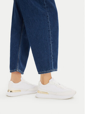 Tommy Hilfiger Сникърси Tommy Hilfiger Th Chic Monogram Runner FW0FW09464 Бял
