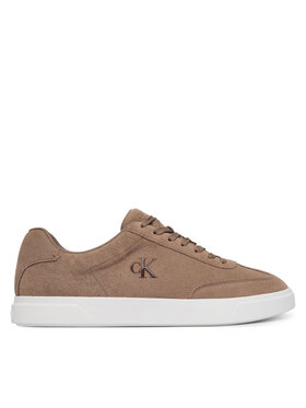 Calvin Klein Laisvalaikio batai Calvin Klein Low Prof Cupsole Wt Su HM0HM02201 Smėlio