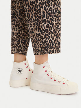 Converse Кеди Converse Chuck Taylor All Star Lift Platform Hearts A19058C Білий