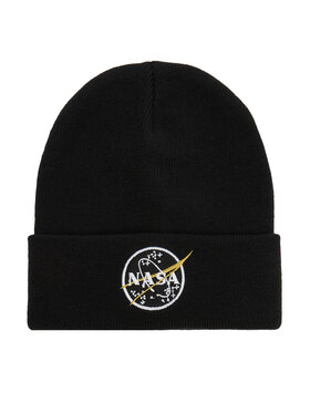 Alpha Industries Шапкa Alpha Industries Nasa Beanie 198948 Чорний