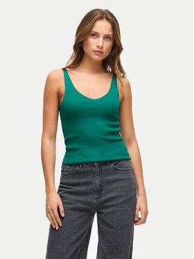 Vila Vila Топ Wennie 14104135 Зелений Regular Fit