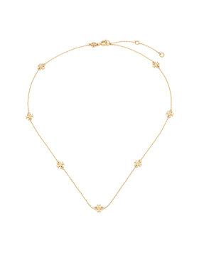 Tory Burch Намисто Tory Burch Delicate Icon 184442 Золотий
