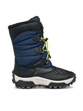 Geox Sněhule Geox J Himalaya Boy B Abx J46FRA 0FU50 C0045 M Tmavomodrá
