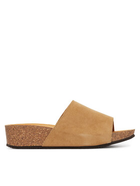 Scholl Шльопанці Scholl Vegas Mule MF00885 Бежевий