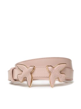 PINKO Dámsky opasok Pinko Love Berry Evolution H2 Belt PE 23 PLT01 100297 A0F3 Ružová