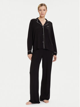 KARL LAGERFELD KARL LAGERFELD Πιτζάμα A4W45004 Μαύρο Relaxed Fit