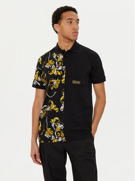 Versace Jeans Couture Versace Jeans Couture Поло 78GAG625 Чорний Regular Fit