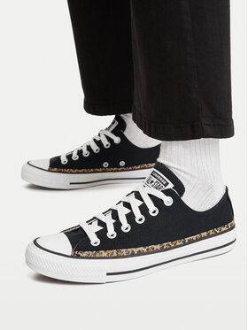 Converse Kedas Converse CHUCK TAYLOR ALL STAR LEOPARD A19180C Melns
