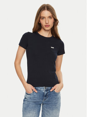 Guess Jeans Guess Jeans Футболка W5RI52 J1314 Cиній Slim Fit