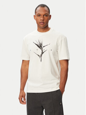 HUGO HUGO Camiseta Darise 50563436 Blanco Relaxed Fit