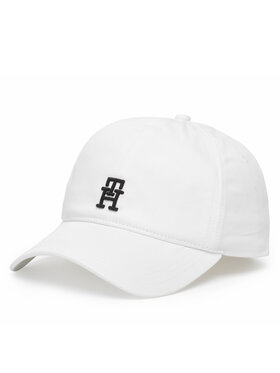 Tommy Hilfiger Czapka z daszkiem Tommy Hilfiger Imd Color 6 Panel AM0AM13542 Biały