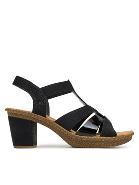 Rieker Sandale Rieker 665K3-00 Negru