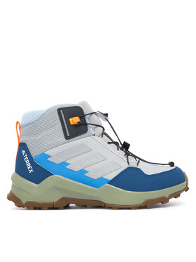 adidas Трекінгові черевики adidas Terrex Ax4R Mid Hiking Shoes Kids KI5811 Сірий