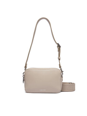 Calvin Klein Kabelka Calvin Klein Webbing Double Strap Camera Bag LV04F3165G Béžová
