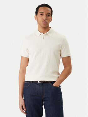 Guess Guess Polo M6RP05 KD181 Écru Regular Fit