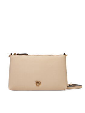 PINKO Kabelka PINKO Flat Horizontal Mini AI 25-26 104277 A0F1 Béžová