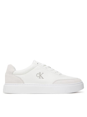 Calvin Klein Sneakers Calvin Klein Classic Cups Oxf Tmb Lth-Su Tc HM0HM02354 Bianco