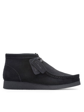 Clarks Šnurovacia obuv Clarks Wallabee Evo Bt 26172823 Čierna
