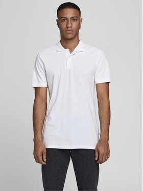 Jack & Jones Jack & Jones Поло Basic 12136516 Білий Slim Fit