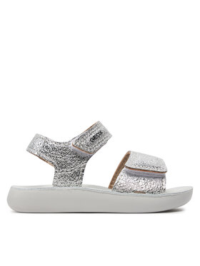 Geox Sandale Geox B Sandal Lightfloppy B455TB 0003V C1007 Argintiu