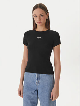 Guess Jeans Guess Jeans Футболка W6GPZ3 KA0H1 Чорний Slim Fit