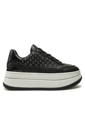 MICHAEL Michael Kors Снікерcи MICHAEL Michael Kors Hayes Lace Up 43R5HAFS1L Чорний