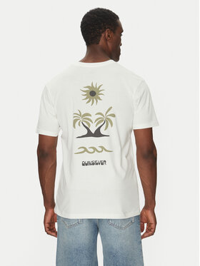 Quiksilver Quiksilver Marškinėliai EQYZT08036 Écru Regular Fit