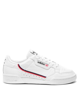 adidas Snīkeri adidas Continental 80 Shoes G27706 Balts