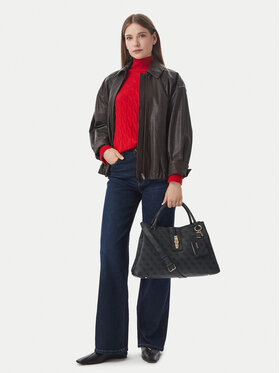 Guess Kabelka Guess Yvonne Logo HWSG23 78220 Tmavosivá