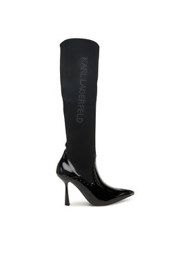 KARL LAGERFELD Kozačky KARL LAGERFELD KL31373 Černá